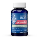 Mammas Bliss Prenatal Multivitamin med jern og folsyre, støtter babyutvikling + mamma immunsystem og energinivå w/ B vitaminer og probiotika, Vegan & Glutenfri (45 Services)