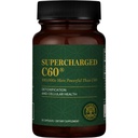 Global Healing Center Supercharged C60 - Mikroaktivert Carbon Fulleren m/Organic MCT pulver, 10 ganger kraftigere enn vanlige C60 kosttilskudd - Hjelper avgiftsavgift, aldring (30 kapsler)