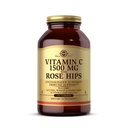 Solgar Vitamin C 1500 mg med Rose Hips, 180 tabletter - Antioksidant og immun støtte - Total Helse - Støtter sunn hud og ledd - Ikke GMO, Vegan, Glutenfri, Dairy Free, Kosher - 180 Services