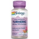 SOLARAY Turmeric Supplement 600mg - Turmeric Root med 95% Curcumin - Felles støtte Supplement - Felles Helse, Gallbladder og Liver Support, Ikke-GMO, Vegan, Glutenfri, 60-dagers garanti, 30 Services