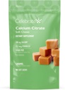Kjenne vitaminer Bariatric 500 mg kalsiumcitrat myk Chews med 500 IE vitamin D3 - essensielt for astric bypass pasienter & bein helse - sukker og glutenfri, karamell (90 Chews)