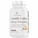 Gentle Calm Sleep Formula med magnesium, L-Theanin, Melatonin, GABA, 5-Htp | Sleep Aid