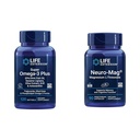 Life Extension Super Omega-3 Plus EPA / DHA Fish Oil, Sesame Lignaner & Neuro-mag Mag Magnesium L-treonat