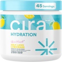 Cira Hydration Powder x Alicia McCarvell's Electrolyte Drink Bland med Himalayan Salt for dehydrering Relief og Recovery - Selvkjærlighet Lemonade, 45 Serveringer