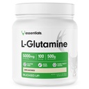 Bucked opp L-Glutamine 500g pulver, glutenfri, ikke-GMO, ikke-flavorert (100 Services)