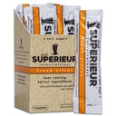 Superieur Electrolyte pulverpakker - Vegan Electrolyte Hydration Powder m/Sea Minerals - Keto vennlige, ikke-GMO, Null sukker Electrolyte Supplement - sunn idrettsdrikk - Citrus (14 pakker)