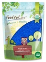 Mat å leve organisk blå spirulina pulver, 2 ovner - ikke-GMO, ren rå blå-grønn algae ekstrakt, vegansk, ikke-irradiert, flott for juss, smoothies, rister, drikke og matfarger