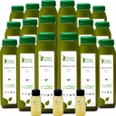 Celery Juice renser av rå fontene, alle naturlige rå, kalde presset juices, morgen detox renser, 30 flasker 12oz, 5 bonus ginger Shots