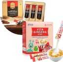 Saponin Hanppuri Immune and Stamina Boost + VITA Ginseng Kids Immune Support og Minne funksjon for barn Premium Bundle