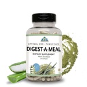 Optimale helsesystemer Digest-A-Meal | Gut Helse Enzyme & Probiotiske | Bloating, Acid Reflux, & Indigesjon Relief + Aloe Vera Leaf | Digestion Supplement | 270 Kapsler Familiestørrelse