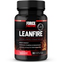 Force Factor LeanFire pre trening energi piller med grønn te ekstrakt og kaffe å øke energi, bygge lean muskel, svart, 30 greve (pakke av 1), pakke May Vary