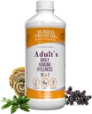 Buried Treasure Adult Daily Immune Wellness - 16 F oz, 16 serve, flytende næringsstoff blanding for immun støtte med eldrebær, Echinacea, vitaminer og mer