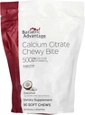 Bariatrisk fordel kalsium Citrat Chewy Bites 500 mg - høy absorberbar og dialyserbar - vitamin D3 - lett Chewable Kalsium Supplement - Coconut Flavor - 90 Count