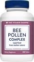 Vitamin Shoppe Bee Pollen Complex 1.000MG, Superfood med Bee Propolis og Royal Jelly, Seasonal Immune System Support (300 tabletter)