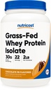 Nutricost Grass-Fed Whey Protein Isolat (Chokolate Peanut Smør) 2LBS - Ikke-GMO, Glutenfri, Naturlig Flavors