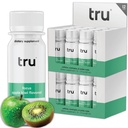 Tru Focus Shot, Apple Kiwi Flavored Extra Styrke Energi Shots - Null Sugar Nootropic Drink pluss Adaptogens, Choline og Yerba Mate - Naturlig Koffein, GF, Keto, Vegan Supplement, 2oz (Pack of 24)