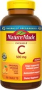 Naturlaget vitamin C 500 mg Chewables, oransje, 150 ct