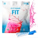 FITTEAM Fit Sticks Økologisk Energi og Velvære Drikke - Økologisk Energi Drikkemiks - Mental Fokus, Energi og Metabolisme Økning - Mood Support og Antioksidanter - 30 Individuell innpakkede Stick Packs
