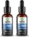 HAPPY BOD Væske MSM faller det høyeste MSM-innholdet i et flytende MSM-supplement. Ideell for både oral & emneapplikasjoner - 1 x 4 fl. oz flaske (2 pakke)