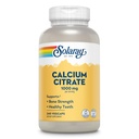 Solaray Kalsium Citrat 1000mg - Chelated Kalsium Supplement - støtter bein styrke og sunne tenner - lett å digest - 60-dagers garanti, vegansk - 60 serveringer, 240 Vegkaps