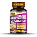 VEGATOT Organic Milk Thistle Complex 9 i 1 formel - med Melk Thistle Artichoke NAC Zink Dandelion Berberine Burdock Black Pepper (150 greve (Pack of 1))