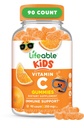 Livbare Kids Vitamin C Gummies ® 250mg | Flott Tasting VIT C | Vegansk GMO-fri Vitamin C Chewable | For Immune Support ® 90 Gummies