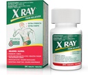 X RAY Extra Styrke Smerte Reliever: Acetaminophen 500 mg, Aspirin, Koffein - 24 Tabletter Hver, Potent Formel for migrain, hodepine og ryggsmerter Relief, reduserer inflammasjon