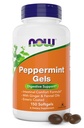 Nå Peppermynte Gels med Ginger Olje og Fennel Olje, 150 Softgels, Enteric Coated