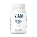 Vitale næringsstoffer DHEA 25 mg | Vegansk mikronisert DHEA Supplement for kvinner og menn | Støtter Hormon Balance | Støtter sunn metabolisme av sukker og mineraler | Gluten, Dairy, Soya Gratis | 60 kapsler