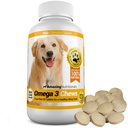 Amazing Omega 3 for hunder - Omega 3 Fiskeolje for hunder Supplement for kløende hud lindring for tørr hud og varme flekker og shedding Coat med EPA og DHA fettsyrer - 120 Bacon Flavor Chews