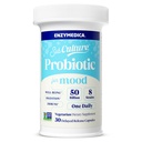 Enzymedica SubCulture Probiotika for humør, stress, & søvn, 50 milliarder CFU, fremmer avslapning, immun + digestiv helse og regelmessighet, 30 teller