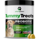 Probiotika for hund Digestive Helse - Hundeprobiotika og Digestive Enzymer - Allergi Relief for hunder - Probiotiske for hunder Gut Helse - Puppy Probiotic Tummy behandlinger - 120 Hunde Probiotic Chews