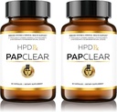 PAPCLEAR lege Formulerte | Alle naturlige immunstøtte Supplement | Avansert kraftig immunforsvar Booster | 21 Vitaminer og næringsstoffer med organiske sjikt Mushroom & Lycopen | 90 kapsler | Pakke med 2