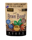 Fokus Supplement for barn Brain Boost - Omega-3 DHA Flaksfrø Naturlig fokus og oppmerksomhet Supplement for barn med oppmerksomhet utfordring støtte barn fokus vitaminer 3.52oz (100g)