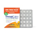 Boiron ThroatCalm Tabletter for smertelindring fra rødt, tørr, Scratchy, Sore Throats og Hoarseness - 60 greve
