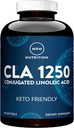 MRM Ernæring CLA 1250 | Keto Vennlig | 80% CLA høy styrke | 1000mg CLA per kapsel | Sunn fett | Glutenfri | 30 Serveringer