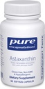 Rene innkapslinger Astaxanthin | Antioksidant Supplement for leddene, hud og øye helse, og gratis radikaler* | 60 Softgel Kapsler