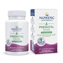 Nordic Naturals Vegansk Prenatal DHA, Unflavored - 60 Soft Gels - 500 mg Plantebasert DHA - støtter hjernens utvikling i babyer og sunn graviditet - Non-GMO - 30 Services