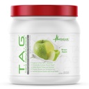 Metabolsk ernæring, TAG, Trans Alanyl Glutamin, 100% L-Glutamin Peptide pulver, Pre Intra Post Trening Supplement, 400 gram (40 Serveringer) (grønn Apple)