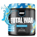 REDCON1 Total War Pre Workout - Beta Alanine + Citrulline Malate Keto Vennlig Preworkout for menn og kvinner med 320 mg koffein - Raskvirkende -Blue Lemonade (30 Serveringer)
