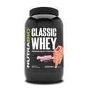 NutraBio Klassisk Whey Protein pulver Supplement - 25 g protein Per Scoop - Full-Spectrum Amino Acid profil uten fyllstoffer, kunstige farger, eller preservatives - Jordbær Shortcake, 2 pund