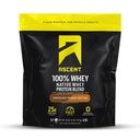 Oppnå 100% Whey Protein pulver - Post Workout Whey Protein Isolate, Null Kunstig Flavors & Sweeteners, Glutenfri, 5,5 g BCAA, 2,6 g Leucine, Essentielle Aminosyrer, Sjokolade Peanut Smør 4 lb