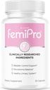 LIVERKA FemiPro Blader Control Piller - opprinnelige FemiPro Capsules, Femi Pro Blader Control Support Supplement, Probitic FemiPro piller for generell helse og velvære anmeldelser, 30 Kapsler i 1 måned