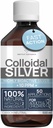 Kolloidalt sølv væske 8 fl oz 10 PPM - Bioactive hydrosol sølv vann - Naturlig immunforsvar Nano Sol Supplement løsning - kvalitet ioniske mineraler - organisk strukturert sølv