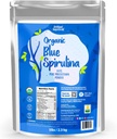 Organisk Blå Spirulina pulver Supermat Supplement - 5LB bulk - Odorless - Vegansk, ikke GMO, Glutenfri, Dairy-Free, Glutenfri, Glutenfri Blå Mat Farging - ren vann ekstrahert