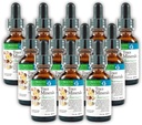 Morter Trace Minerals i kolloidal suspensjon (12 Pack) Morter HealthSystem Beste prosess Alkaline — Nærende Dense Trace Elements, Fulvic Minerals & Aminosyrer