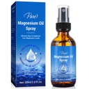 Magnesium Olje Spray-100% Økologisk Naturlig Magnesium Spray-Nourish Hud-Easy å absorbere og bruk-Glass Flaske 2 fl oz