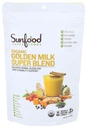Solfoods Golden Milk Super blanding - Superfood Golden Milk, Turmeric pulver, Supermat med gurkemeie og ginger, svart pepper, kanel og kardemom, gurkemeie latte pulver, vegansk, USDA organisk - 6 oz