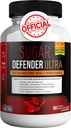 Sugar Defender Ultra - Avansert formel med vitaminer, mineraler, Banaba Leaf, og mer - 60 kapsler, vegansk, ikke-GMO, Glutenfri (1)