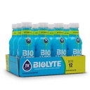 BIOLYTE Electrolyte Drink - Legeformulert Hydration Drink, Electrolytes Vann, Chemoterapi må ha for kvinner og menn, Rehydrering IV væske i en flaske - vannmelon, 16 Fl Oz (12 pakke)